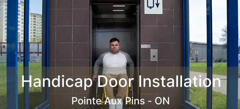  Handicap Door Installation Pointe Aux Pins - ON