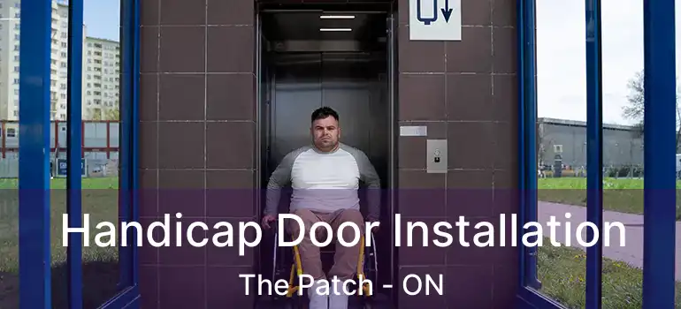  Handicap Door Installation The Patch - ON
