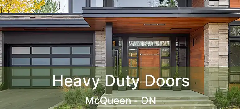  Heavy Duty Doors McQueen - ON