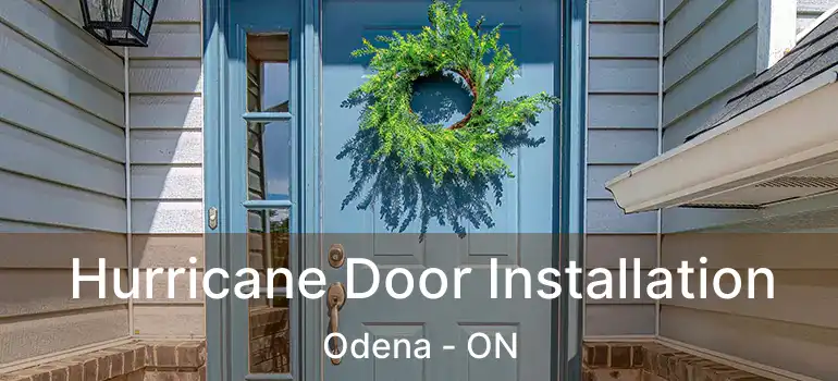  Hurricane Door Installation Odena - ON
