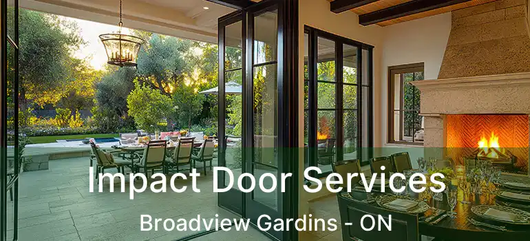  Impact Door Services Broadview Gardins - ON