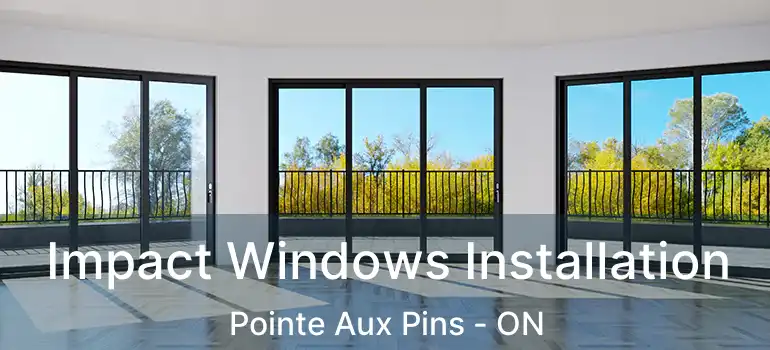  Impact Windows Installation Pointe Aux Pins - ON