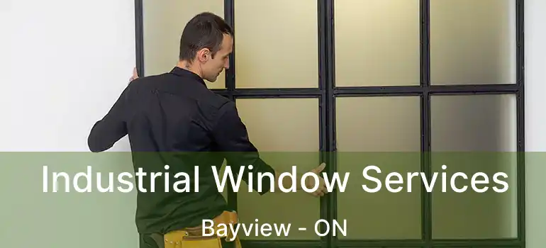  Industrial Window Services Bayview - ON