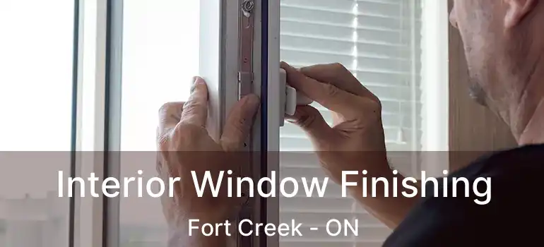  Interior Window Finishing Fort Creek - ON