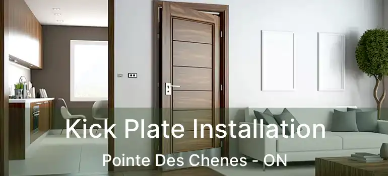  Kick Plate Installation Pointe Des Chenes - ON