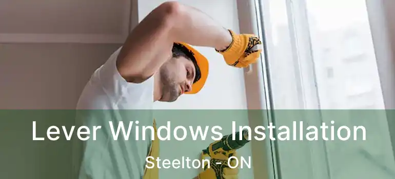  Lever Windows Installation Steelton - ON