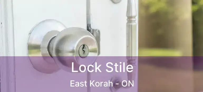  Lock Stile East Korah - ON