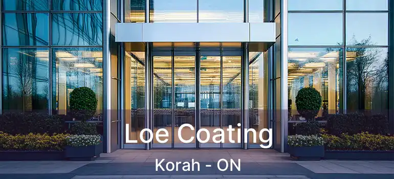  Loe Coating Korah - ON