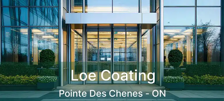  Loe Coating Pointe Des Chenes - ON