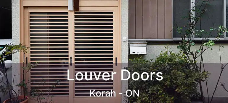  Louver Doors Korah - ON