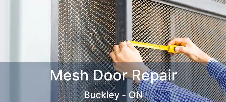  Mesh Door Repair Buckley - ON