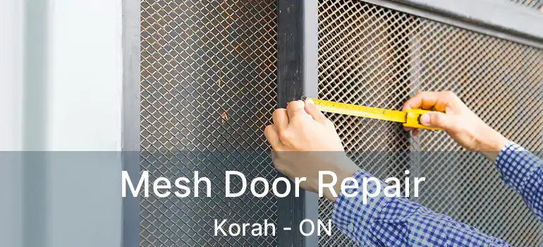  Mesh Door Repair Korah - ON