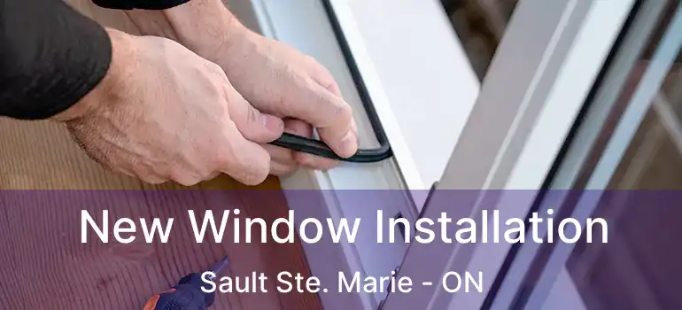  New Window Installation Sault Ste. Marie - ON