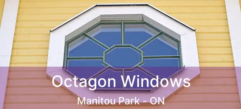  Octagon Windows Manitou Park - ON