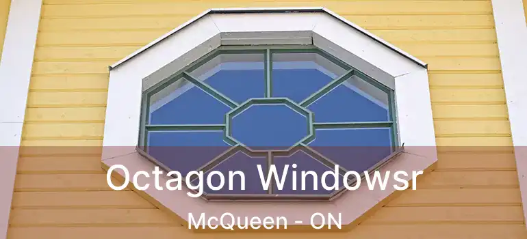  Octagon Windowsr McQueen - ON