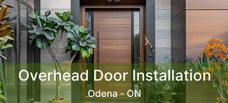  Overhead Door Installation Odena - ON