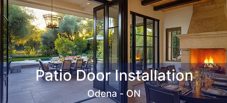  Patio Door Installation Odena - ON