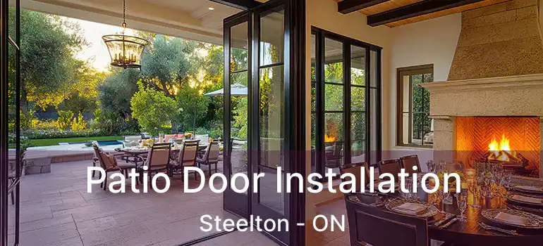  Patio Door Installation Steelton - ON