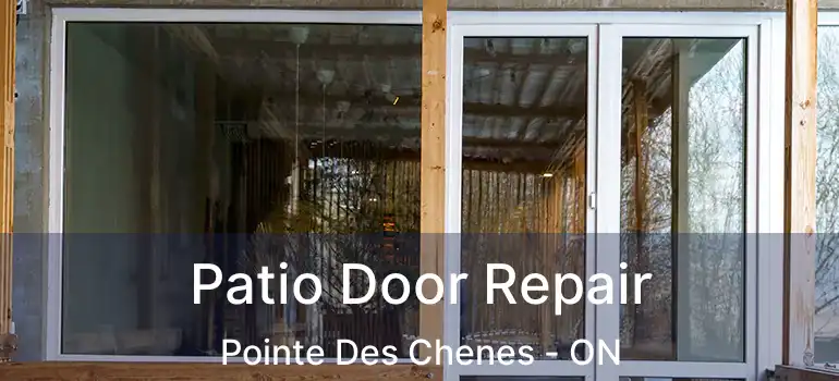  Patio Door Repair Pointe Des Chenes - ON