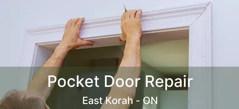  Pocket Door Repair East Korah - ON
