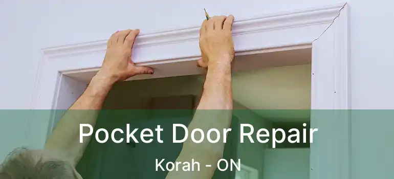  Pocket Door Repair Korah - ON