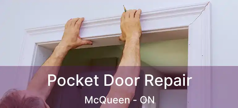  Pocket Door Repair McQueen - ON
