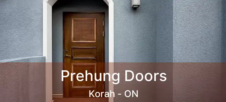  Prehung Doors Korah - ON