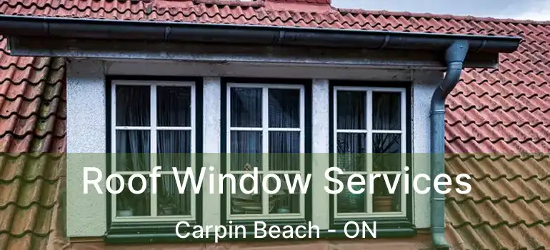  Roof Window Services Carpin Beach - ON