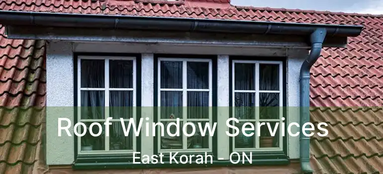  Roof Window Services East Korah - ON