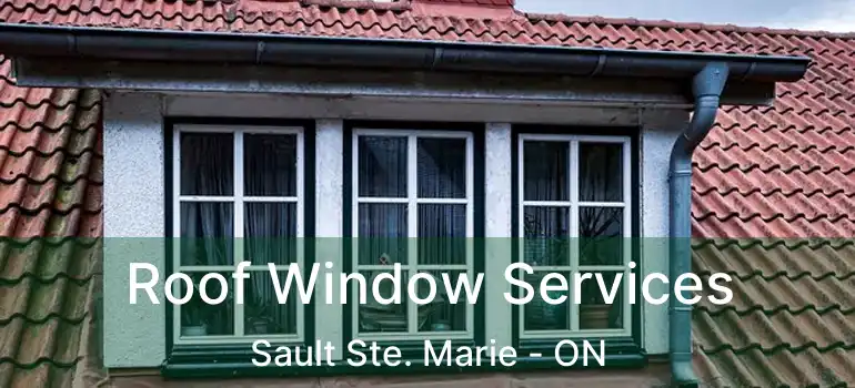  Roof Window Services Sault Ste. Marie - ON