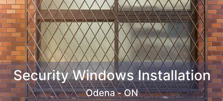  Security Windows Installation Odena - ON