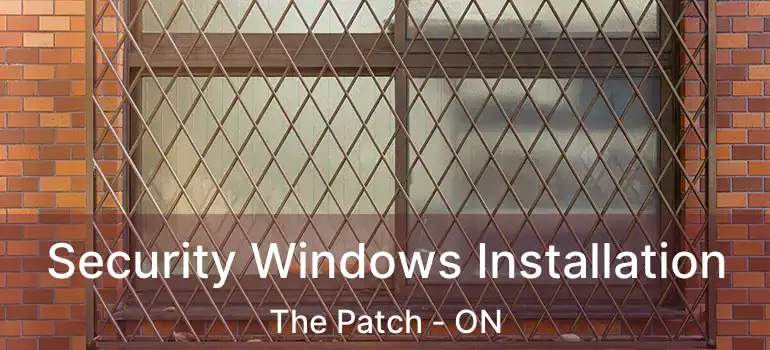  Security Windows Installation The Patch - ON