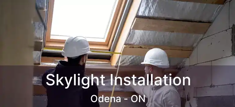  Skylight Installation Odena - ON