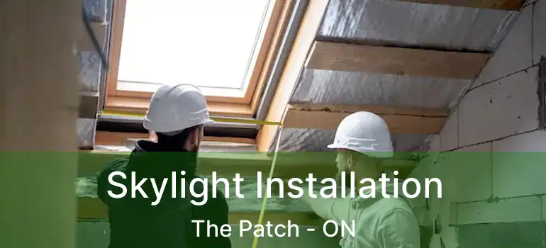  Skylight Installation The Patch - ON