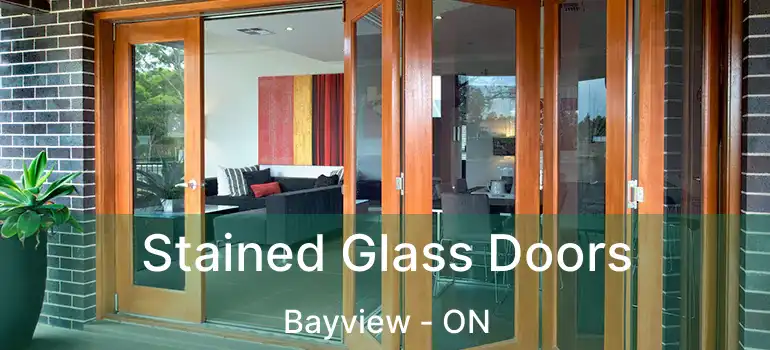  Stained Glass Doors Bayview - ON