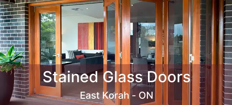  Stained Glass Doors East Korah - ON