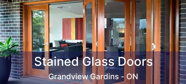  Stained Glass Doors Grandview Gardins - ON