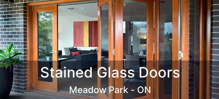  Stained Glass Doors Meadow Park - ON