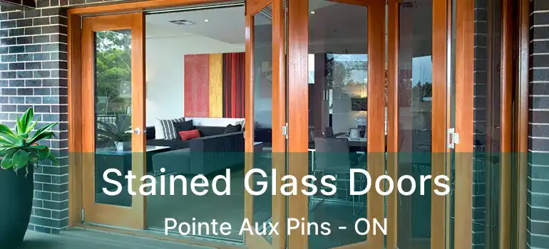  Stained Glass Doors Pointe Aux Pins - ON