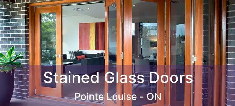  Stained Glass Doors Pointe Louise - ON