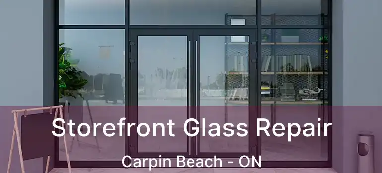  Storefront Glass Repair Carpin Beach - ON