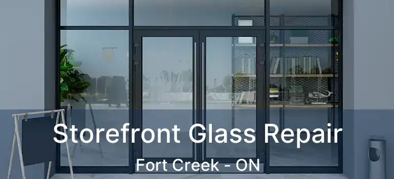  Storefront Glass Repair Fort Creek - ON