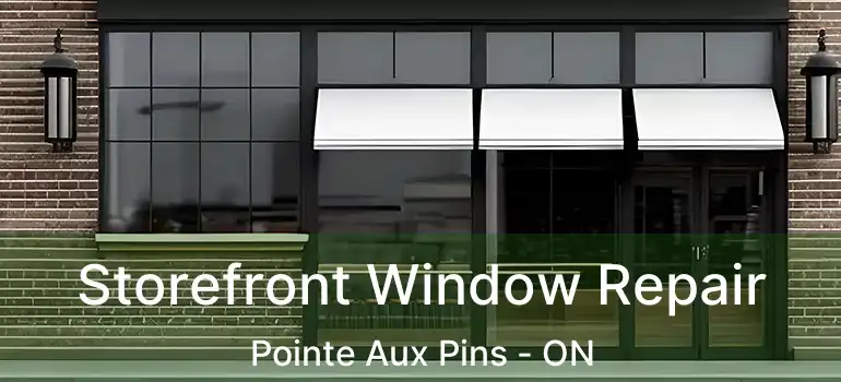  Storefront Window Repair Pointe Aux Pins - ON