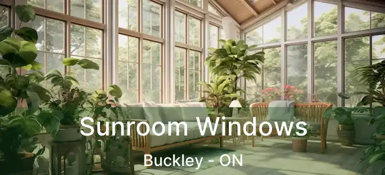  Sunroom Windows Buckley - ON