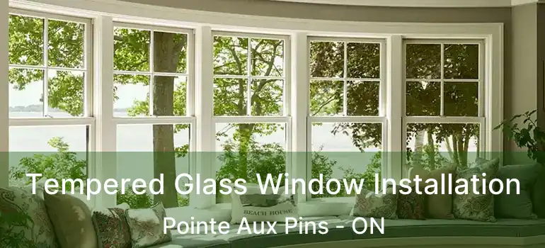  Tempered Glass Window Installation Pointe Aux Pins - ON