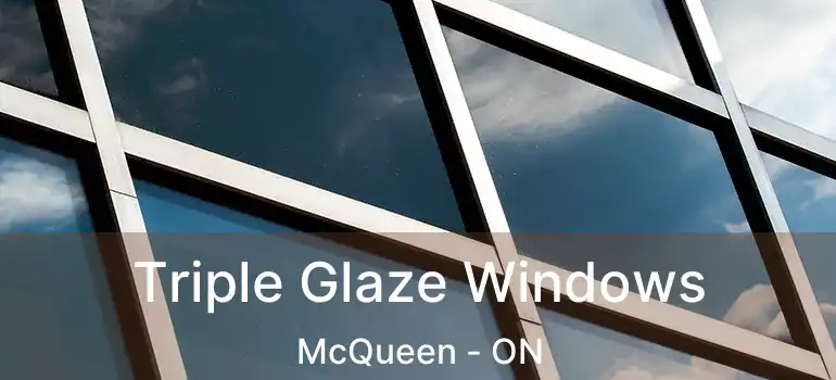 Triple Glaze Windows McQueen - ON