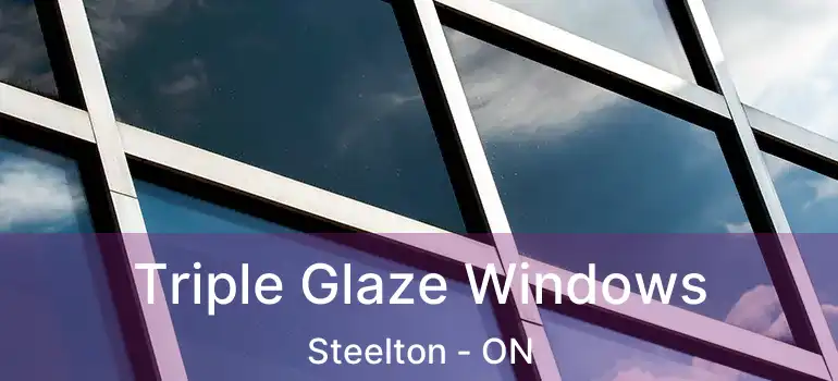  Triple Glaze Windows Steelton - ON