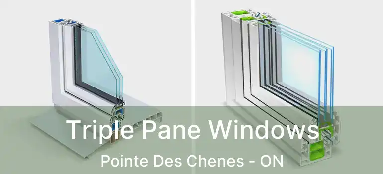  Triple Pane Windows Pointe Des Chenes - ON