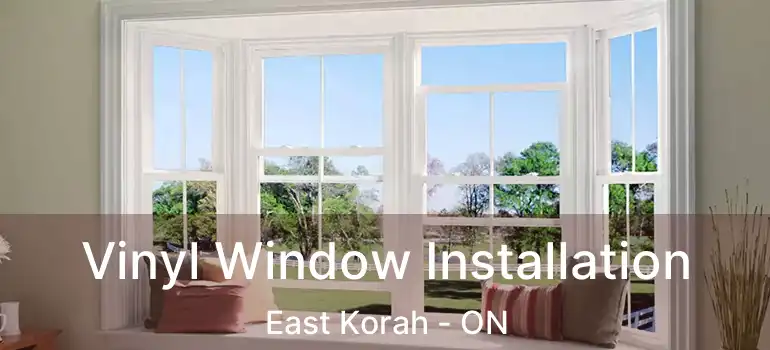  Vinyl Window Installation East Korah - ON
