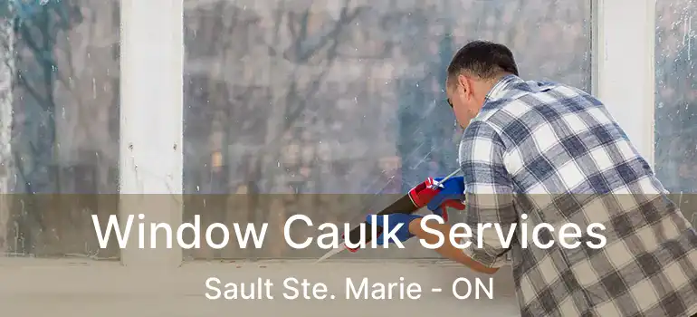  Window Caulk Services Sault Ste. Marie - ON